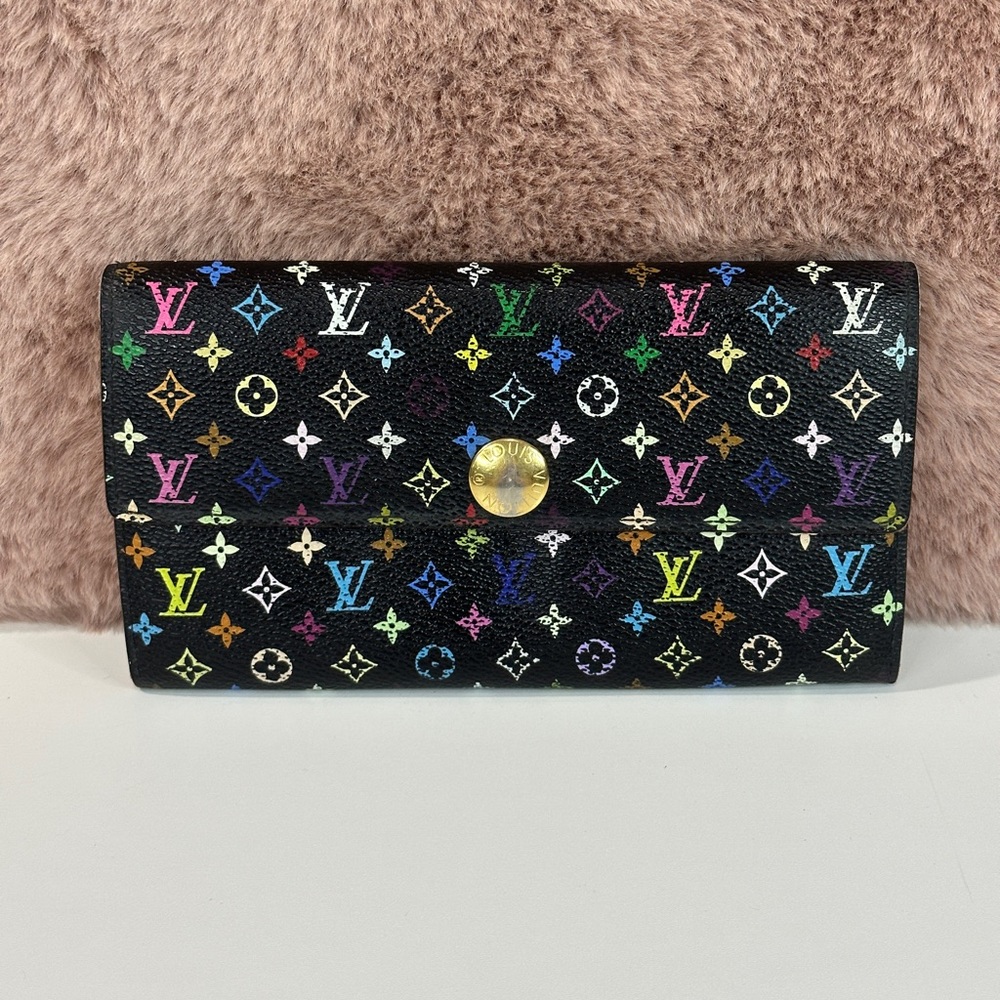 Louis vuitton multi-coloured wallet